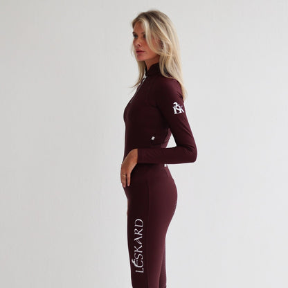 Timeless Collection Leggings – Cherry Noir